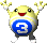 Sprite of the third Miss Warp from Yoshi's Story