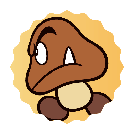 File:Sticker Goomba (run) - Mario Party Superstars.png