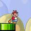 What happens if you lose Star power in Super Mario Advance 4.
