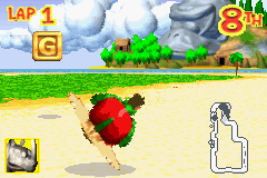 Screenshot of a letter in Diddy Kong Pilot's 2003 build