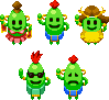 Hoohooligans as seen in Mario & Luigi: Superstar Saga + Bowser's Minions