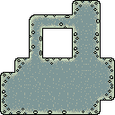 Ground (block) in Super Mario Maker - Super Mario World game style, Underground theme.