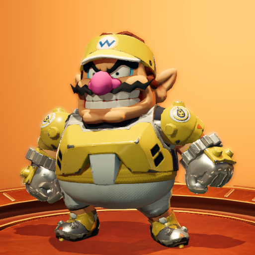 File:Wario (Cannon Gear) - Mario Strikers Battle League.png