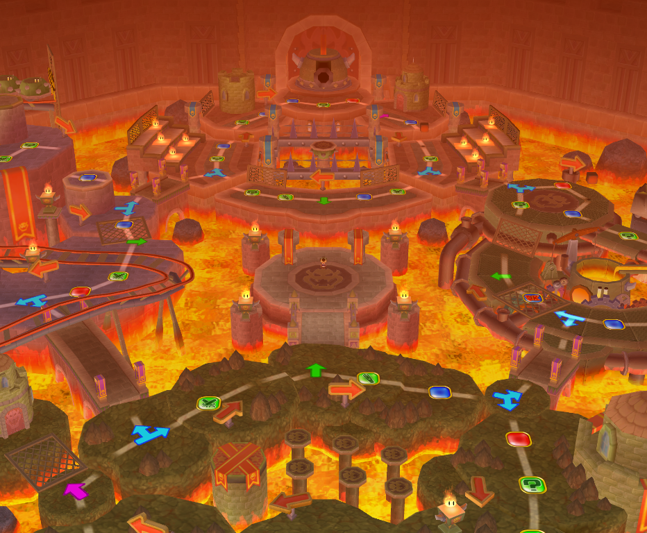 BowserEnchantedInferno - Mario Party 7 (Solo Board).png