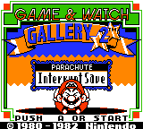 Game & Watch Gallery 2's Interrupt Save