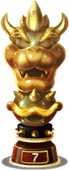 Bowser X's trophy