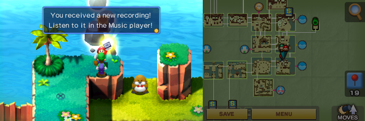 One of the Recordings in Mario & Luigi: Superstar Saga + Bowser's Minions.