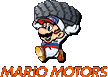 A Mario Motors logo from Mario Kart 8