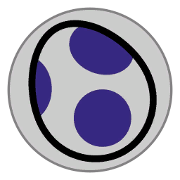 File:MK8 Blue Yoshi Emblem.png
