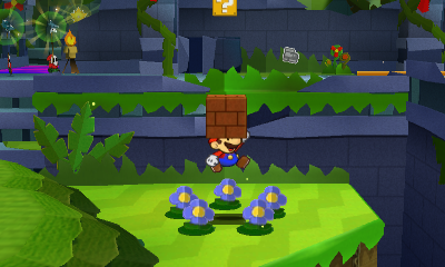 Location of the 72nd hidden block in Paper Mario: Sticker Star, revealed.