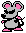 File:SMB2 Gray Mouser Sprite.png