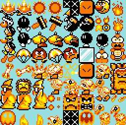 File:SMW Early Enemy Sprite Sheet.png