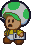 Sprite of Harry from Paper Mario