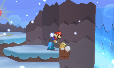 Location of the 61st hidden block in Paper Mario: Sticker Star, revealed.