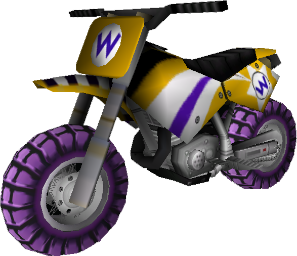 Filestandard Bike L Wario Modelpng Super Mario Wiki The Mario Encyclopedia 