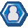 Sprite of an unnamed, unused badge in Paper Mario: The Thousand-Year Door.