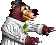 Sprite of Barter in Donkey Kong Country 3: Dixie Kong's Double Trouble!.