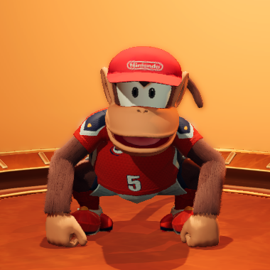 File:Diddy Kong (No Gear) - Mario Strikers Battle League.png
