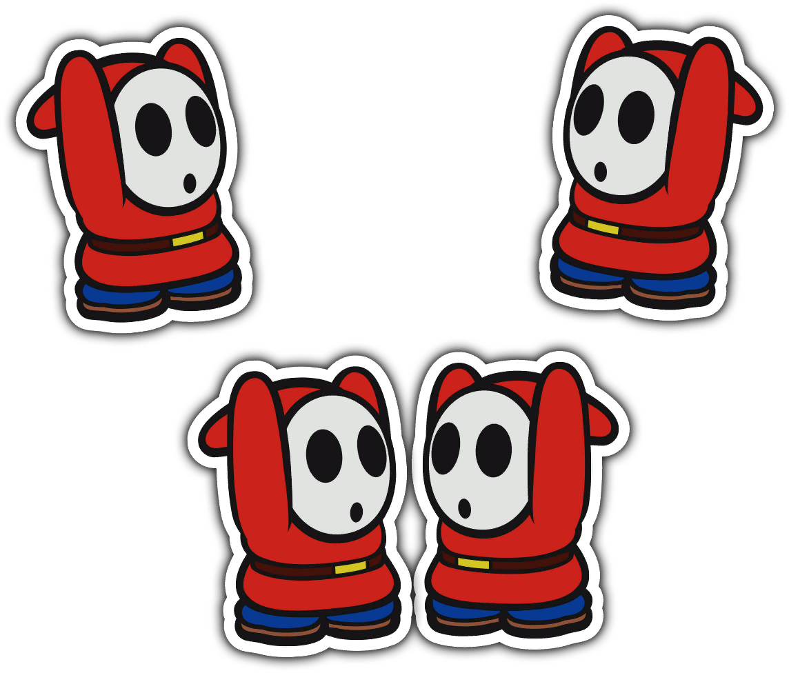 Art of Shy Guys from Shy Guys Finish Last