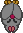 Sprite of a roosting Swoopula, from Paper Mario.
