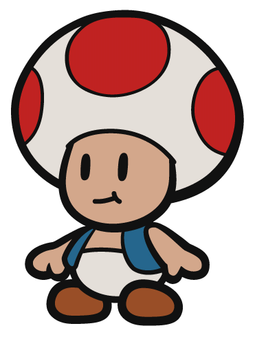 File:Toad PMTOK sprite.png - Super Mario Wiki, the Mario encyclopedia