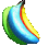 Rainbow Banana Bunch seen on the pause menu