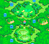 Hole 12 of the Star Marion Course from Mario Golf: Advance Tour