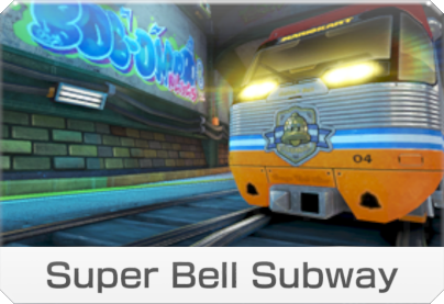 Super Bell Subway icon, from Mario Kart 8.