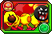 Sprite of Wiggler & Flame Chomp's card, from Puzzle & Dragons: Super Mario Bros. Edition.