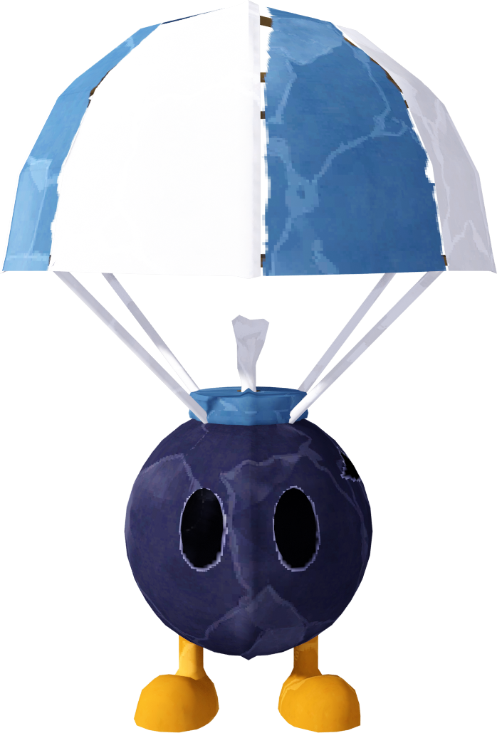 Paper Macho Bob-omb