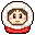 A stock icon from Super Smash Bros. Brawl