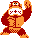 Donkey Kong as he appears in Donkey Kong 3