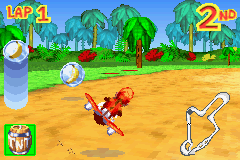 Screenshot of a coin in Diddy Kong Pilot's 2003 build