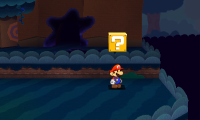 Fourth ? Block in Holey Thicket of Paper Mario: Sticker Star.
