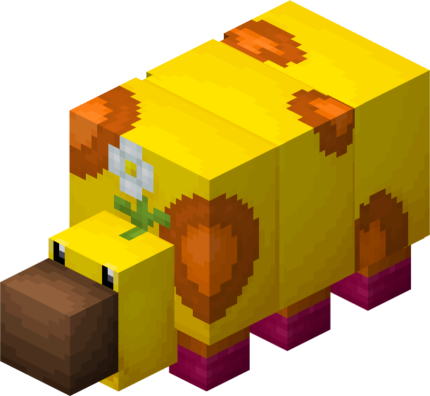 File:Minecraft Mario Mash-Up Sniffer Render.png - Super Mario Wiki, the ...