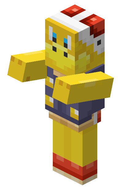 File:Minecraft Mario Mash-Up Vindicator Attack Unarmed Render.gif