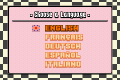 File:SMA4 Language selection.png - Super Mario Wiki, the Mario encyclopedia