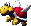Sprite of Sky Troopa, from Super Mario RPG: Legend of the Seven Stars.