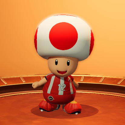 File:Toad (No Gear) - Mario Strikers Battle League.png - Super Mario ...