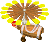 Sprite of the Gyrocopter from Donkey Kong Country 3 for Game Boy Advance