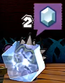 A Frozen Hyper Cleft found in Twilight Trail, as seen in Paper Mario: The Thousand-Year Door (Nintendo Switch).