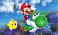 The Super Mario Galaxy 2-based puzzle from the StreetPass Mii Plaza game, Puzzle Swap