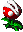 Battle idle animation of a Piranha Plant from Super Mario RPG: Legend of the Seven Stars