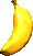 Sprite of a banana from Diddy Kong Racing