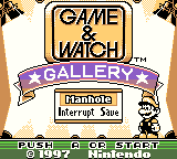 Game & Watch Gallery's Interrupt Save