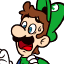 Luigi portraits when the character is in last position in Mario Party: Star Rush