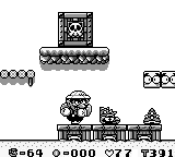 Two Hermit Crabs in Wario Land: Super Mario Land 3. Shows their weakness and their other sprite.