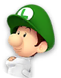 Icon of Dr. Baby Luigi from Dr. Mario World