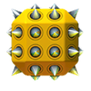 File:SMM2 Spike Block SM3DW icon yellow.png