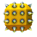 File:SMM2 Spike Block SM3DW icon yellow.png